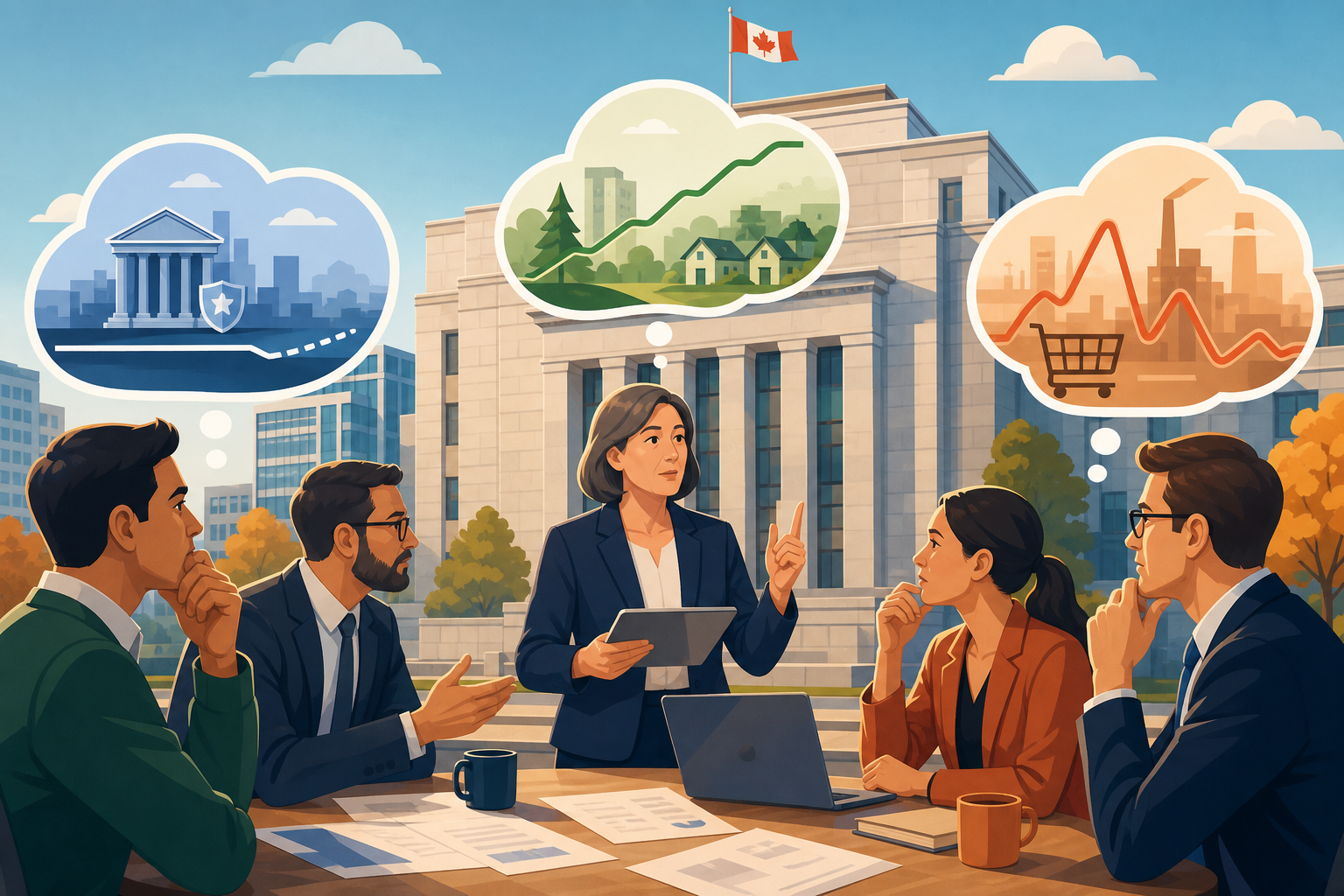 Three Divergent Rate Forecasts Follow Bank of Canada Inflation Guidance post image
