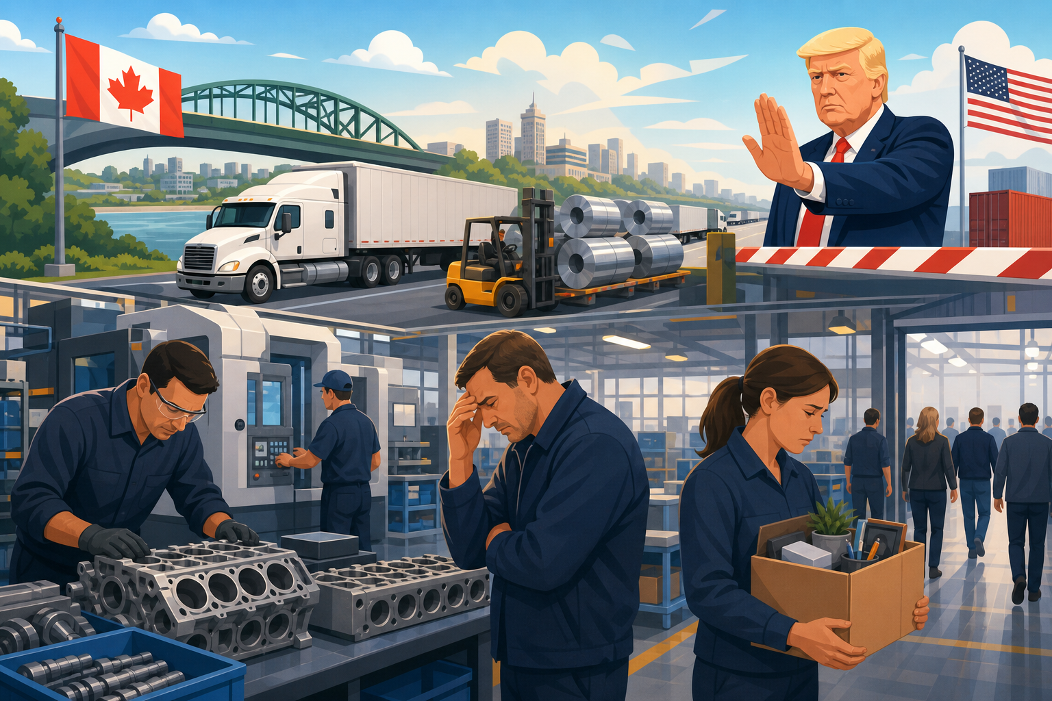 Ohio Manufacturers Face Disruption from Trump's Canada Tariffs post image