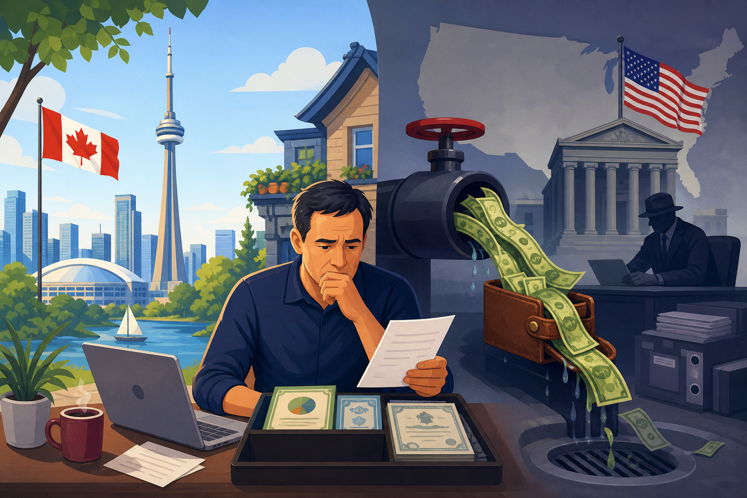 Why U.S. Citizens in Canada Pay More Tax on Investment Income Than They Think post image