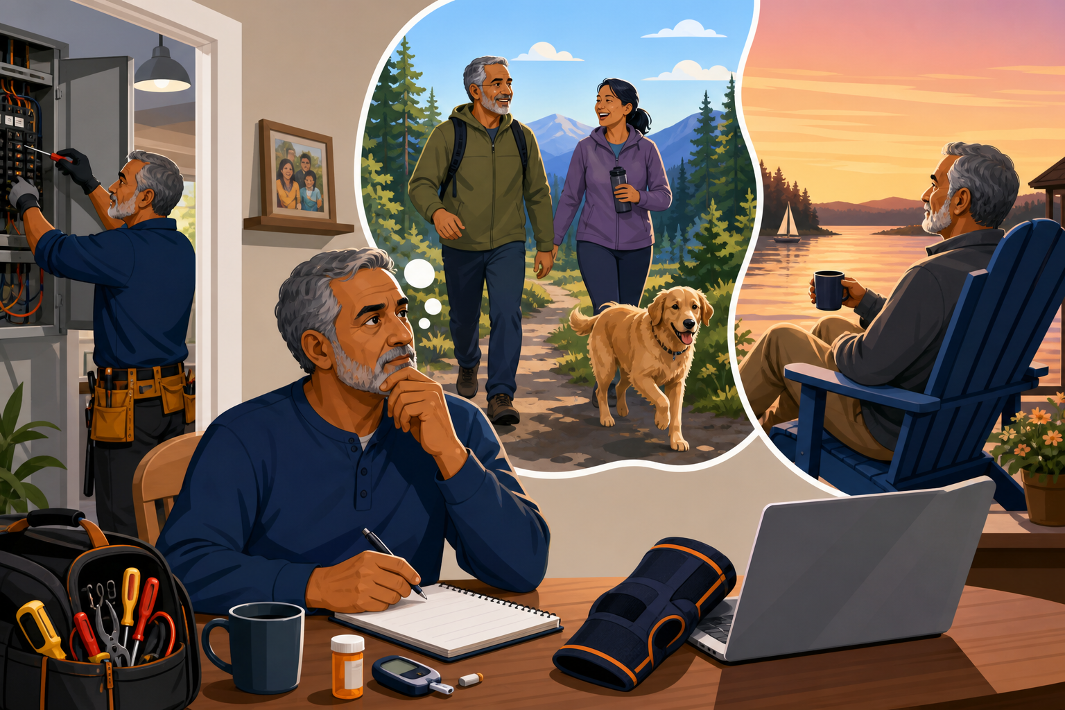 CPP and OAS at 65 or 70: How Chronic Illness Changes the Math post image