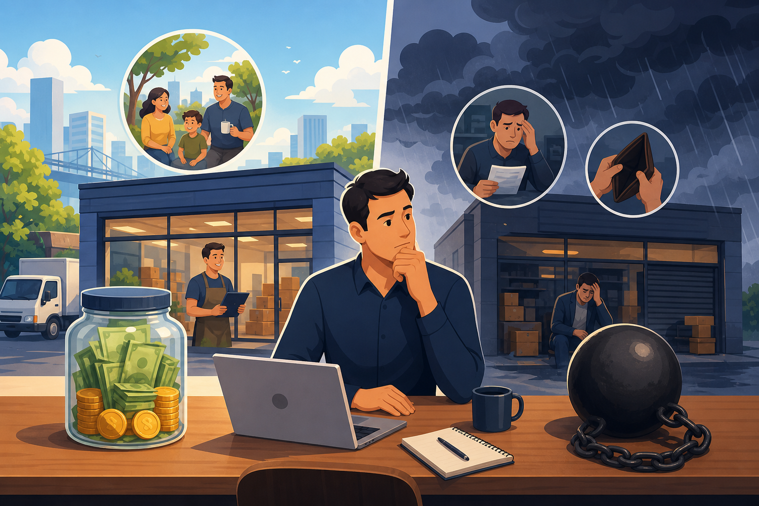 Why Business Owners Should Build Cash Before Killing Debt post image