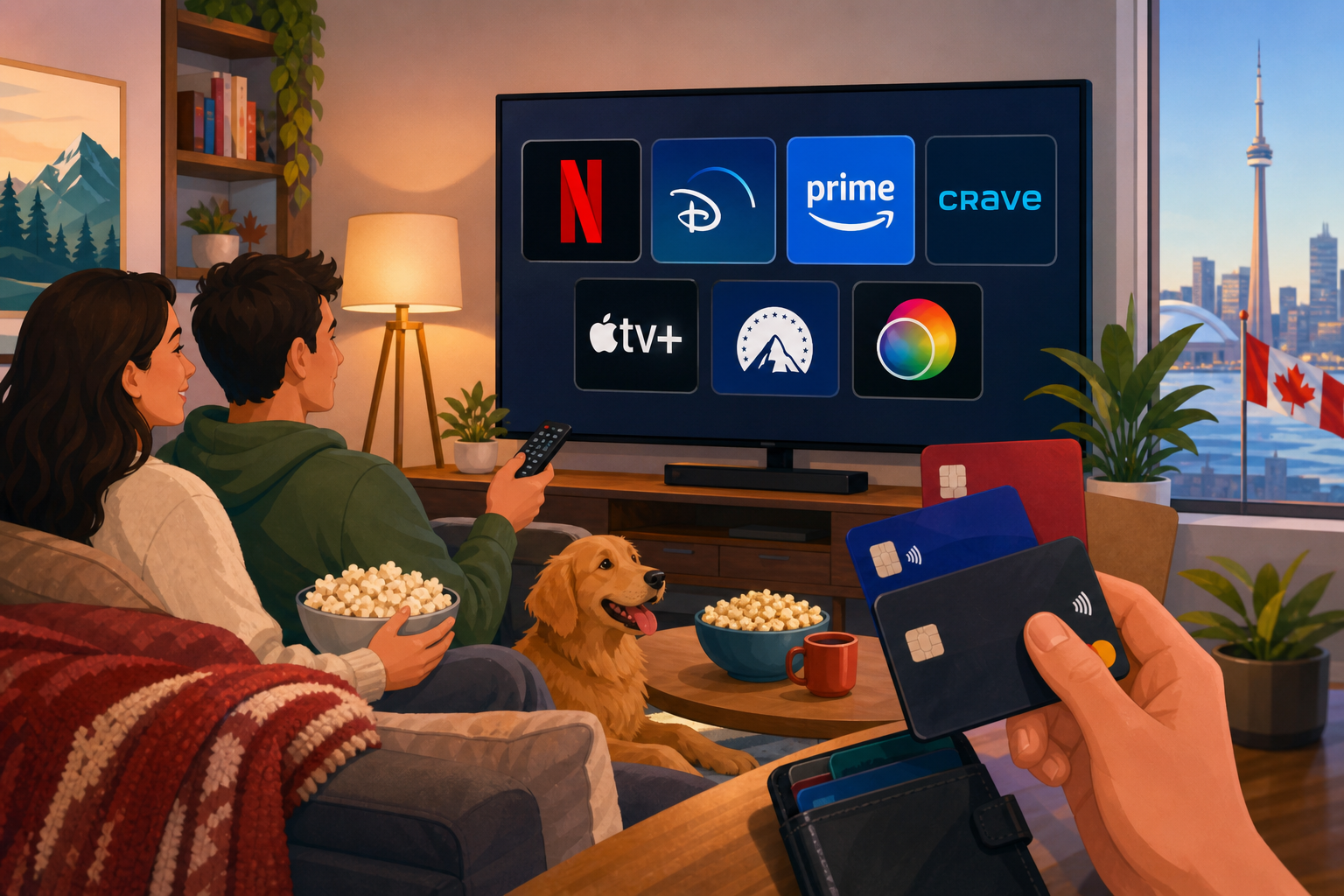 7 streaming services worth paying for in Canada, plus the credit cards that cut your bill post image