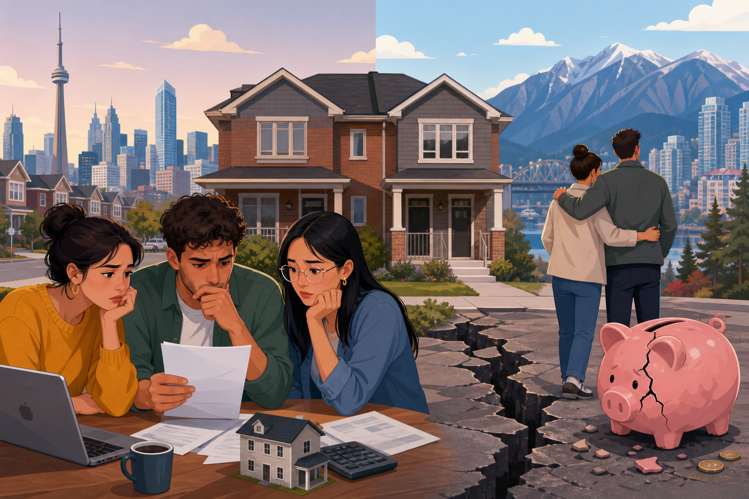 Ontario and B.C. First-Time Buyers Are Borrowing in Pairs, and the Cracks Are Starting to Show post image