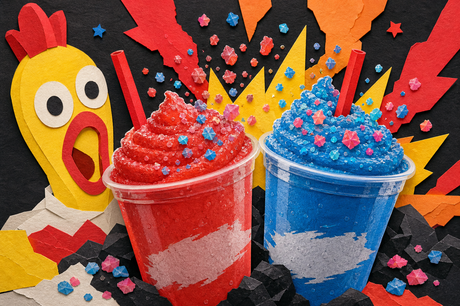 Dave's Hot Chicken Launches Frozen Slushers With Pop Rocks Candy Topping