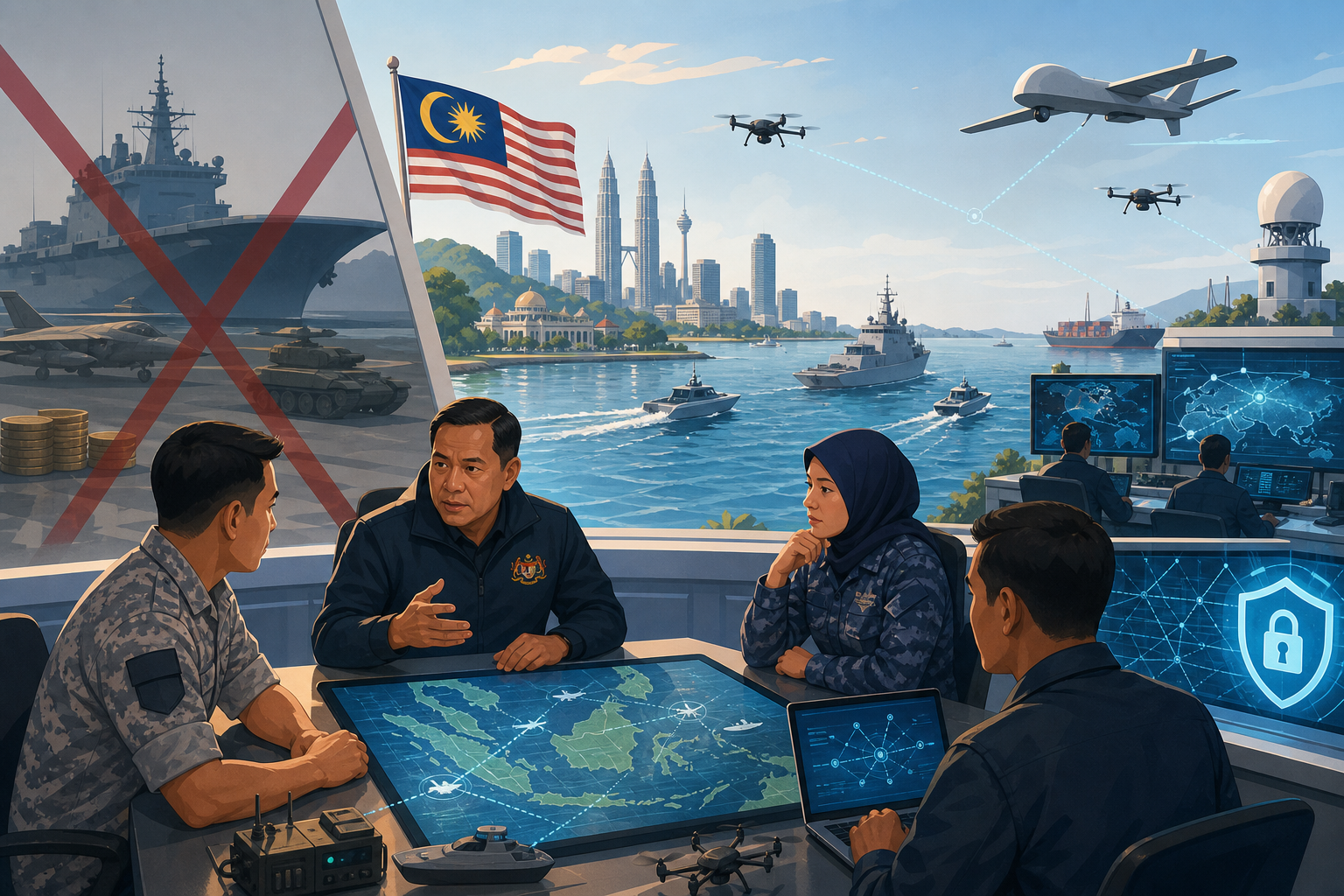 Malaysia Declines US Defense Budget Push, Banks on Asymmetric Strategy Instead