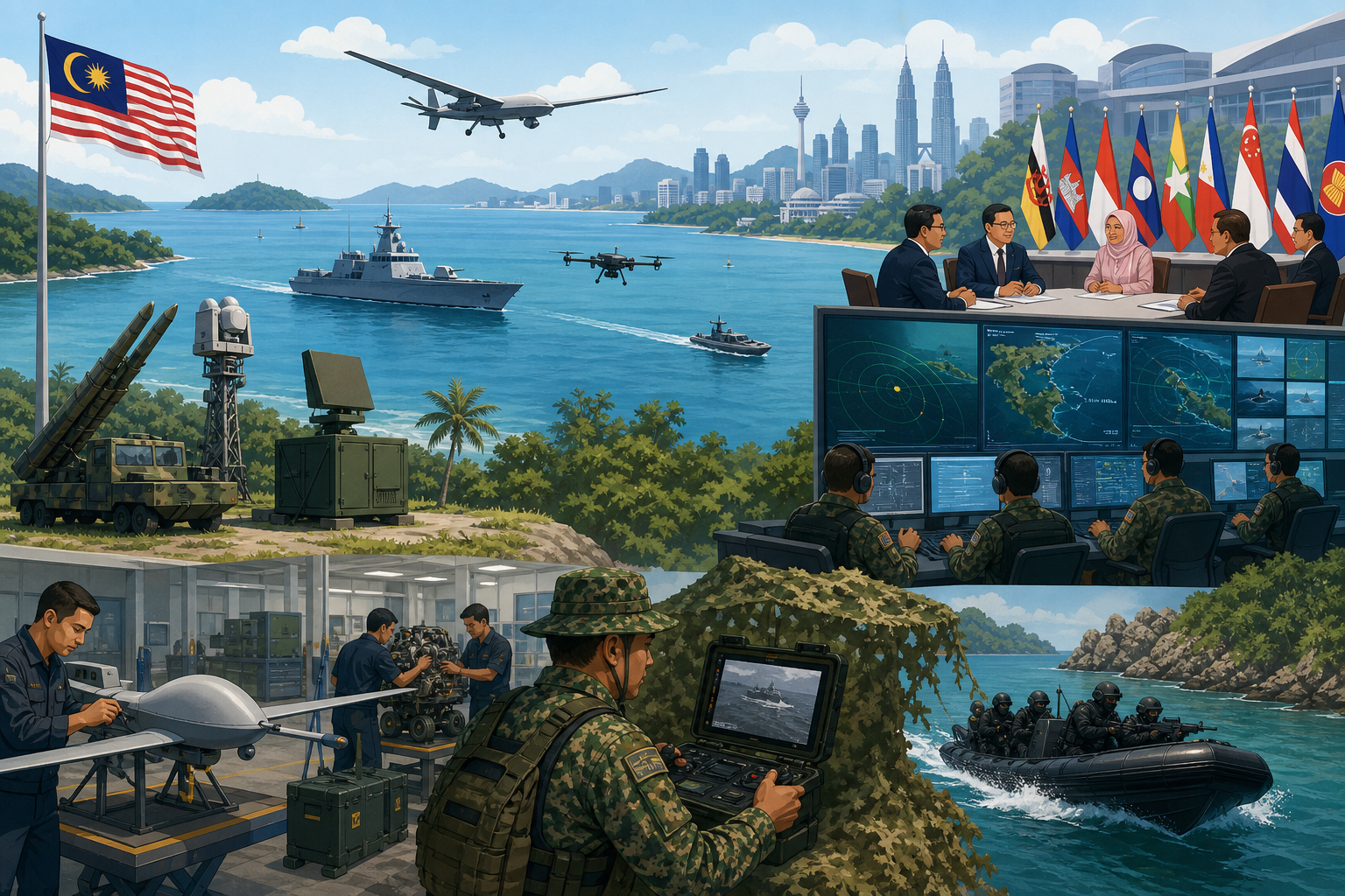 Malaysia's Defense Calculus: Why Kuala Lumpur Is Choosing Asymmetric Capability Over Budget Expansion