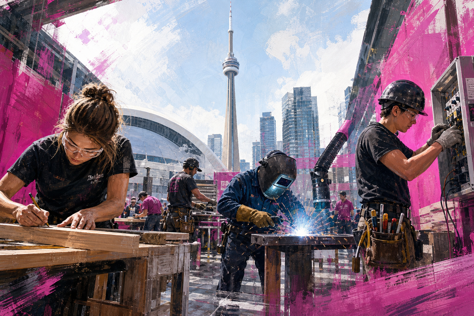 Over 500 Students Competed for National Trade Titles in Toronto This Week