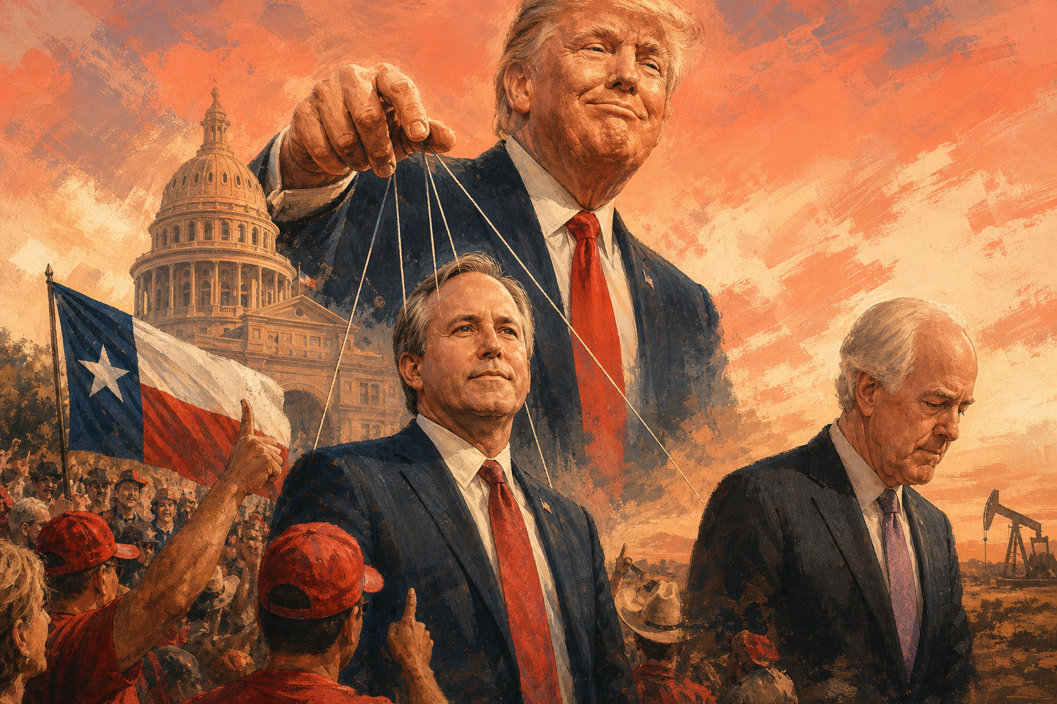 Ken Paxton's Texas Win Shows Trump Still Controls the GOP, Even When the Candidate Doesn't