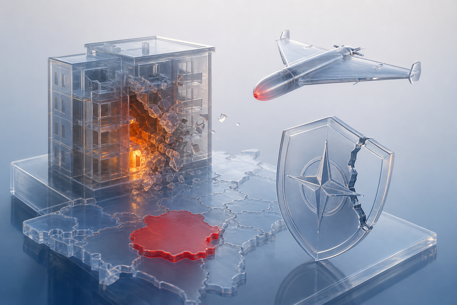 A Russian Drone Hit a Romanian Apartment. Europe Still Has No Plan.