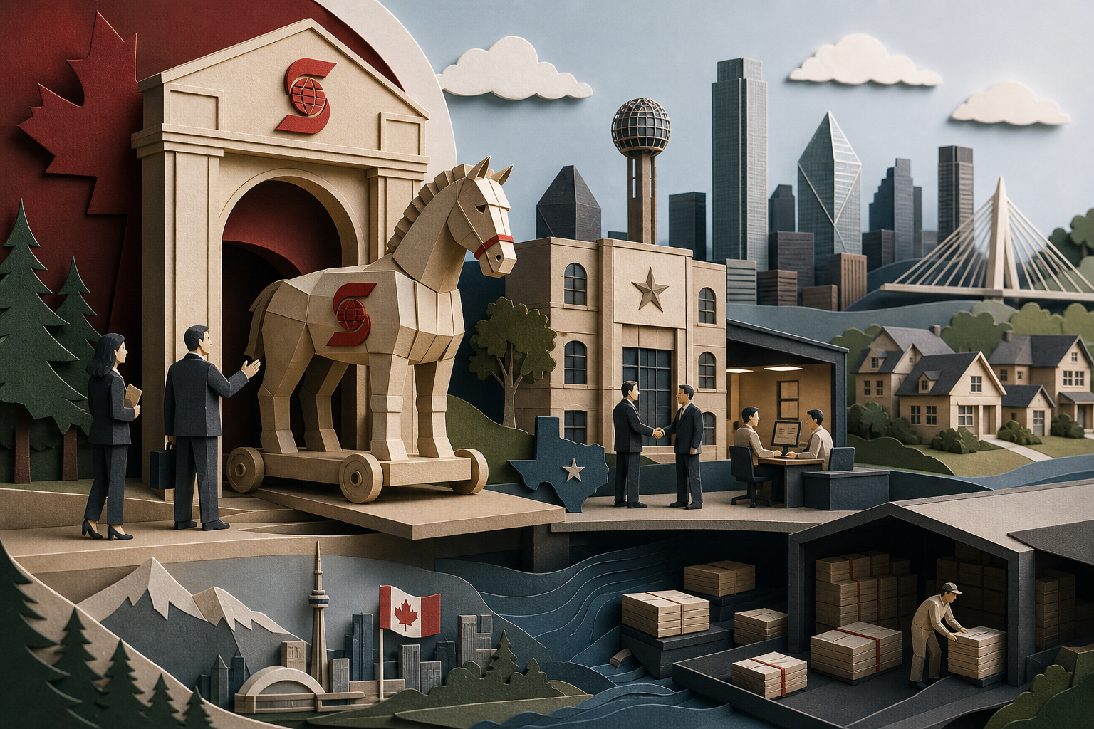 Scotiabank buys Dallas bank to deepen US mortgage structured-finance foothold