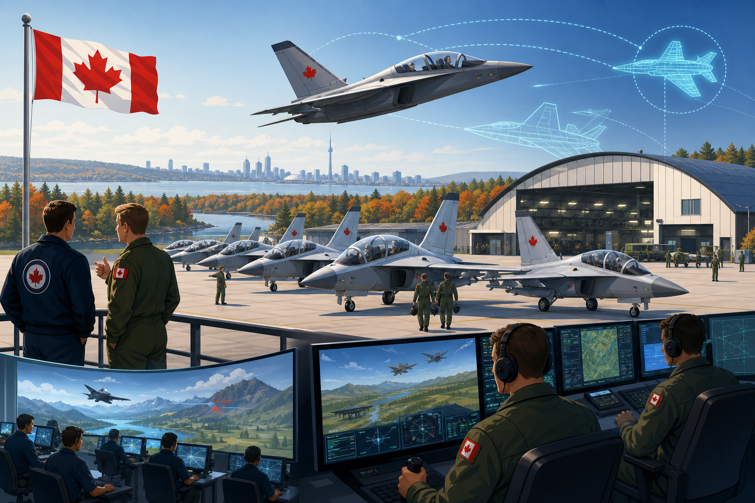 Canada's ITPS Orders 12 Leonardo M-346 Trainers in $350-Million Push for Combat Pilot Capacity