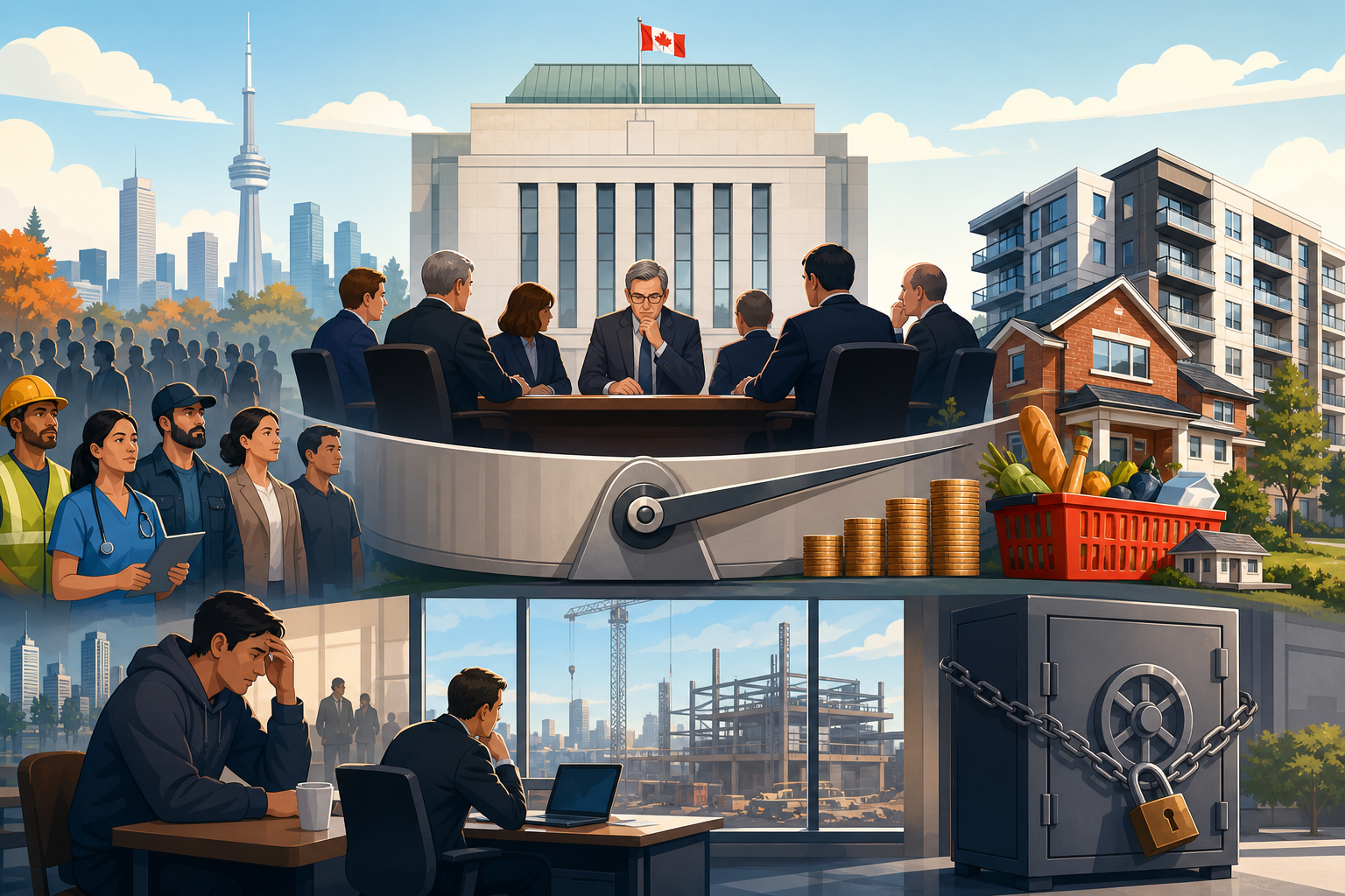 The Bank of Canada's Impossible Calculus: Why a Strong Jobs Report Won't Force a Rate Hike