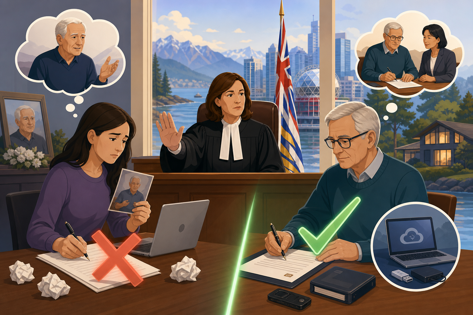 Why B.C. Courts Rejected a Will Drafted After the Testator Died
