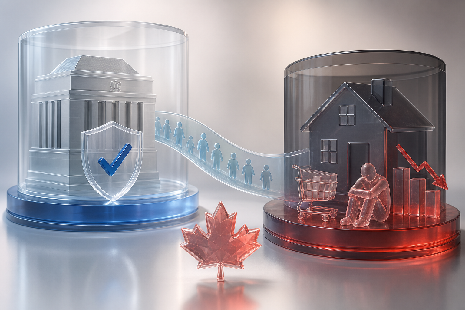 The Bank of Canada says we're not in a recession, but Canadians are living one anyway