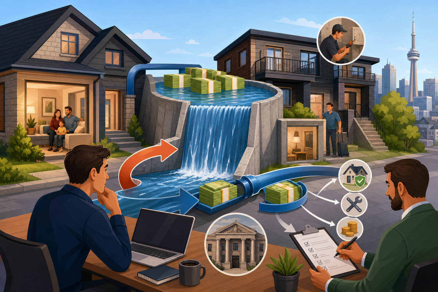 Cash Damming: How to Make Your Mortgage Interest Tax-Deductible Without Running a Business