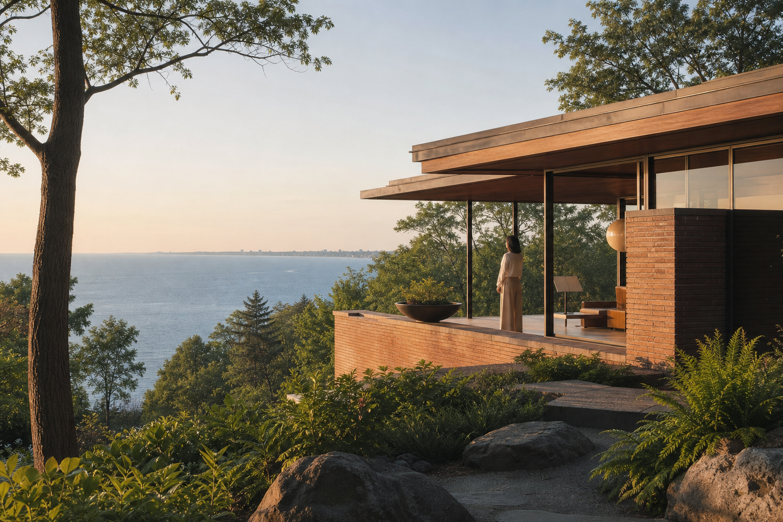 This $2-Million Cliffcrest Home Was Designed By a Frank Lloyd Wright Protégé
