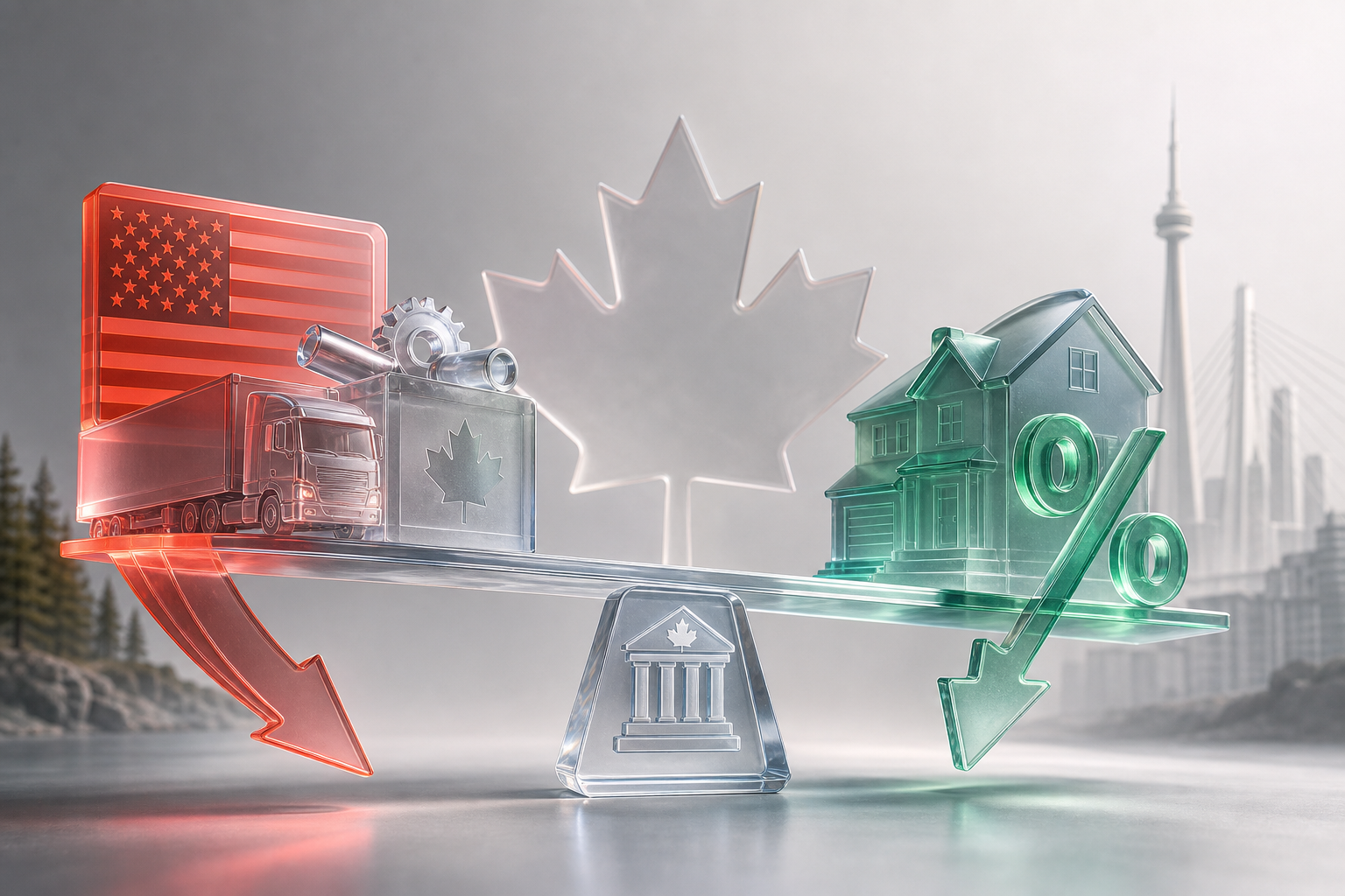 Trump's Tariff Threat Could Force Bank of Canada to Cut Rates Against Current Consensus post image