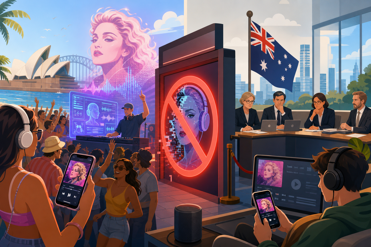 Australia Bans AI Music From Official Charts After 16-Week Madonna Knockoff Exposes the Loophole post image