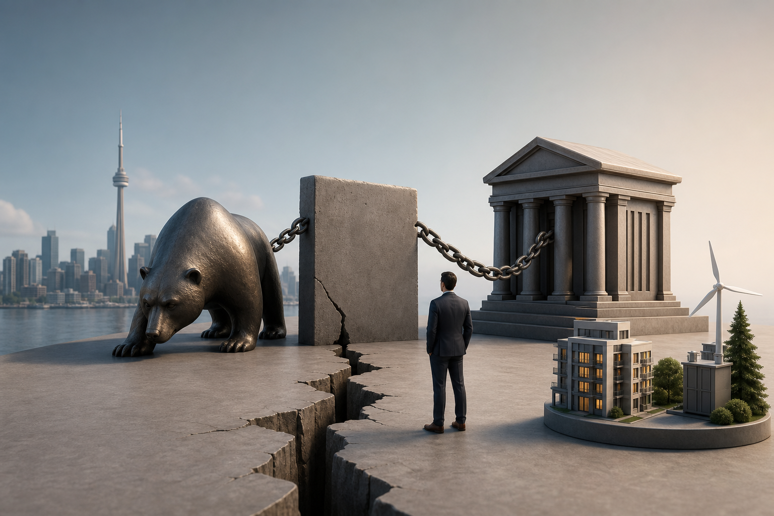 TSX pullback: trade threats and bank valuations both reached a breaking point post image