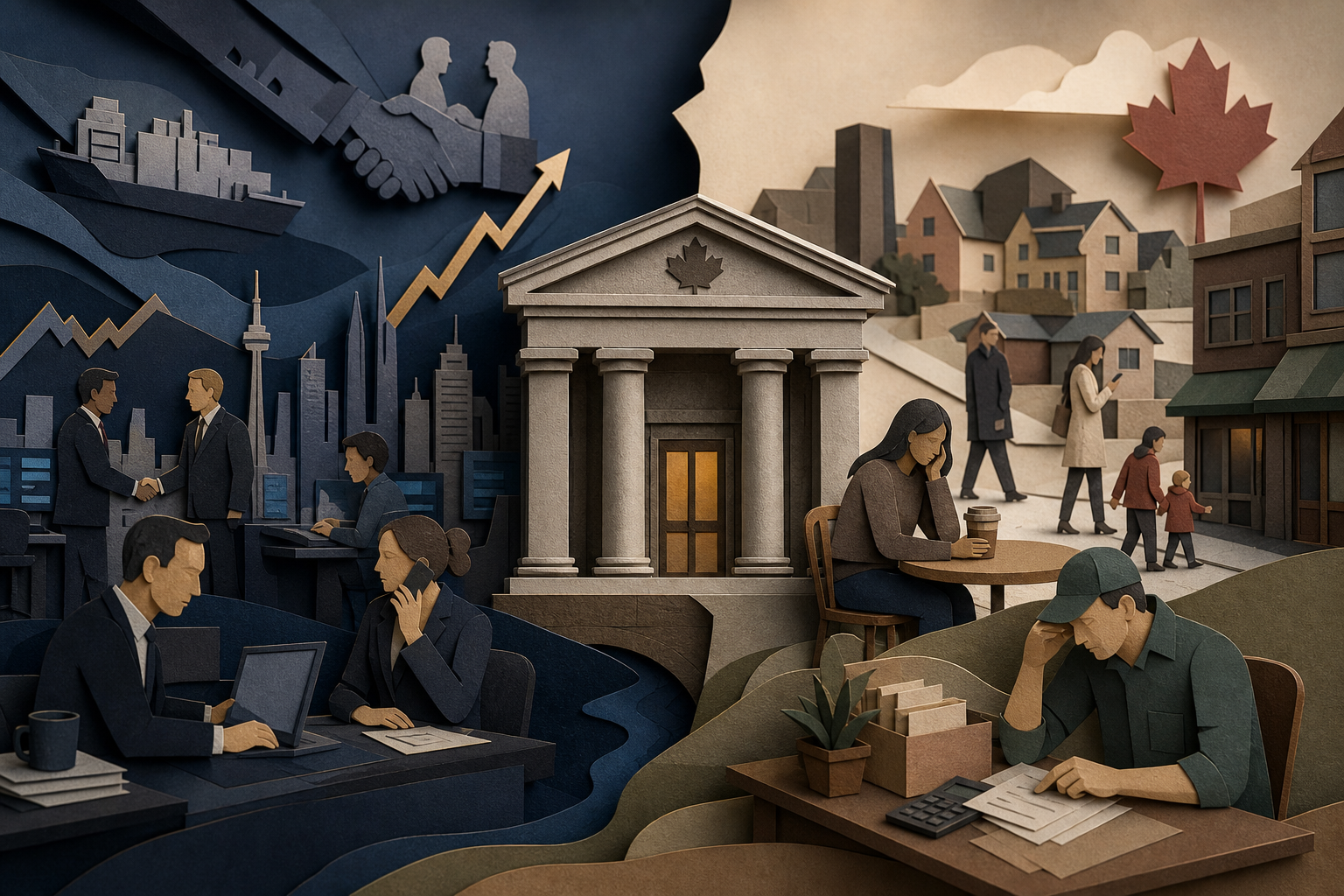 Canadian banks beat quarterly forecasts on capital markets strength, not retail bounce post image