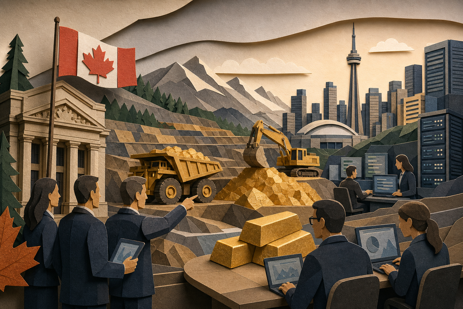 Materials and tech stocks lifted TSX as gold surged past $4,300 post image