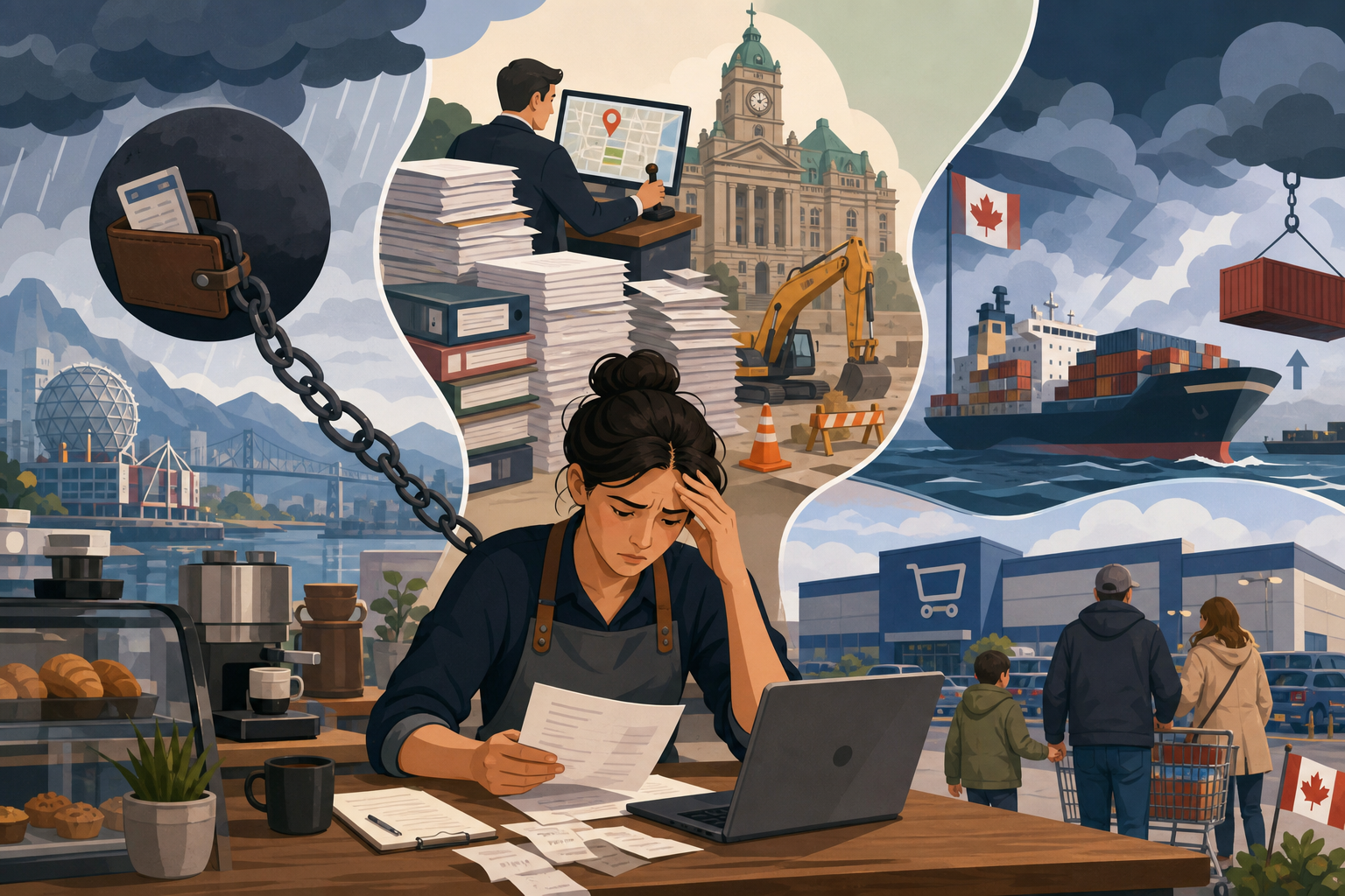 Canadian small businesses hit triple burden: debt stress, municipal overreach, tariff chaos post image